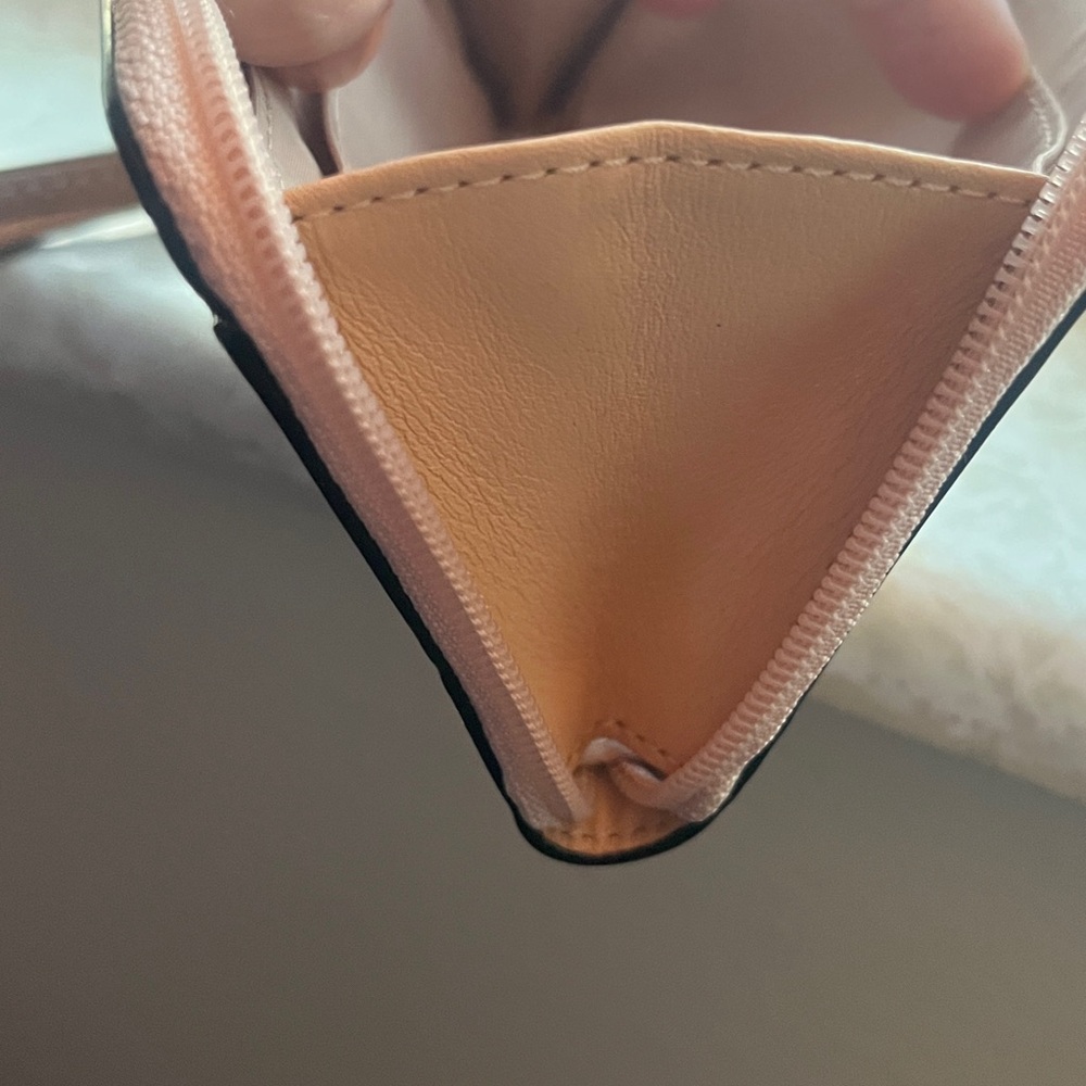Coach East/West Mirror Rose Gold Metallic Wristlet - Picture 10 of 10